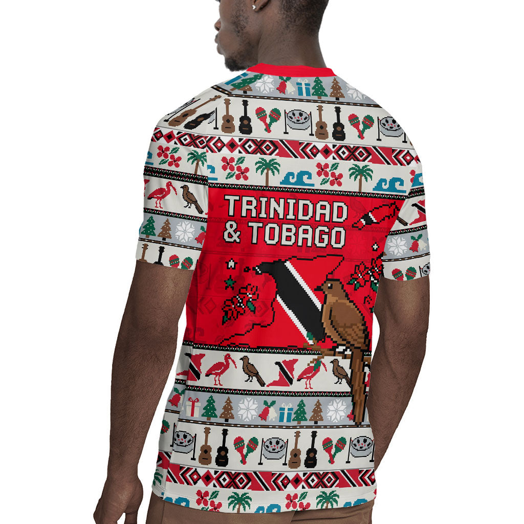 Parang Music Christmas Trinidad And Tobago Rugby Jersey Scarlet Ibis Santa Merry Trini Christmas