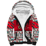 Parang Music Christmas Trinidad And Tobago Sherpa Hoodie Scarlet Ibis Santa Merry Trini Christmas