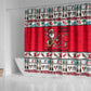Parang Music Christmas Trinidad And Tobago Shower Curtain Scarlet Ibis Santa Merry Trini Christmas