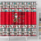 Parang Music Christmas Trinidad And Tobago Shower Curtain Scarlet Ibis Santa Merry Trini Christmas
