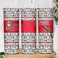 Parang Music Christmas Trinidad And Tobago Skinny Tumbler Scarlet Ibis Santa Merry Trini Christmas