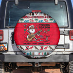 Parang Music Christmas Trinidad And Tobago Spare Tire Cover Scarlet Ibis Santa Merry Trini Christmas