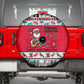 Parang Music Christmas Trinidad And Tobago Spare Tire Cover Scarlet Ibis Santa Merry Trini Christmas