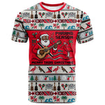 Parang Music Christmas Trinidad And Tobago T shirt Scarlet Ibis Santa Merry Trini Christmas