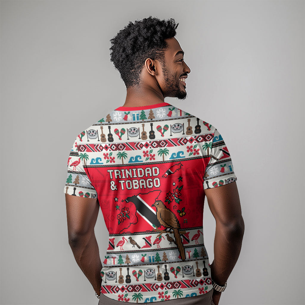 Parang Music Christmas Trinidad And Tobago T shirt Scarlet Ibis Santa Merry Trini Christmas