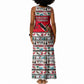 Parang Music Christmas Trinidad And Tobago Tank Maxi Dress Scarlet Ibis Santa Merry Trini Christmas