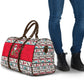 Parang Music Christmas Trinidad And Tobago Travel Bag Scarlet Ibis Santa Merry Trini Christmas