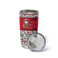 Parang Music Christmas Trinidad And Tobago Tumbler Cup Scarlet Ibis Santa Merry Trini Christmas