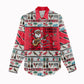 Parang Music Christmas Trinidad And Tobago Women Casual Shirt Scarlet Ibis Santa Merry Trini Christmas