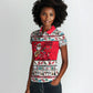 Parang Music Christmas Trinidad And Tobago Women Polo Shirt Scarlet Ibis Santa Merry Trini Christmas