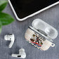 Liberia Christmas On You AirPods Case Old Man Bayka - Pygmy Hippo - Liberia Map Djembe Drum