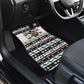 Liberia Christmas On You Car Mats Old Man Bayka - Pygmy Hippo - Liberia Map Djembe Drum