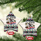 Liberia Christmas On You Ceramic Ornament Old Man Bayka - Pygmy Hippo - Liberia Map Djembe Drum