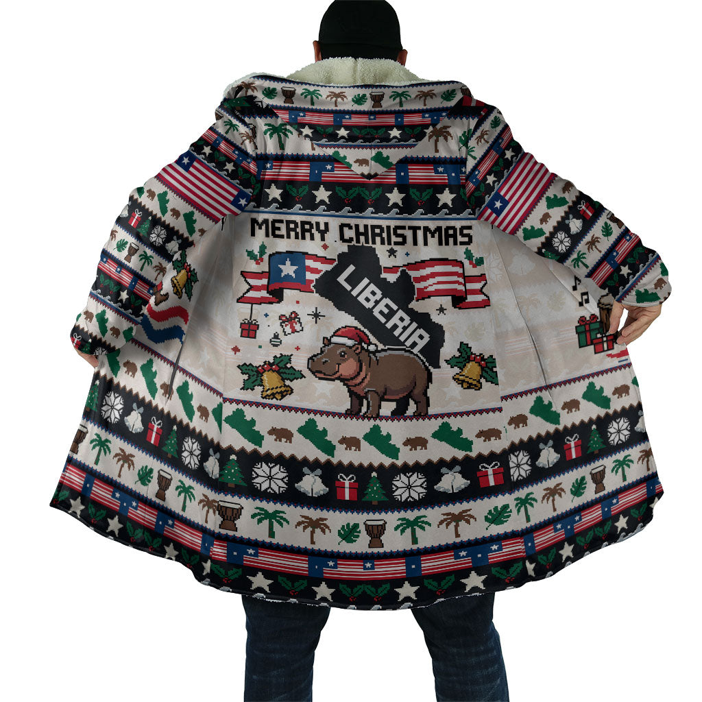 Liberia Christmas On You Cloak Old Man Bayka - Pygmy Hippo - Liberia Map Djembe Drum