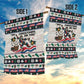Liberia Christmas On You Garden Flag Old Man Bayka - Pygmy Hippo - Liberia Map Djembe Drum