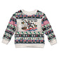 Liberia Christmas On You Kid Ugly Christmas Sweater Old Man Bayka - Pygmy Hippo - Liberia Map Djembe Drum