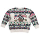 Liberia Christmas On You Kid Ugly Christmas Sweater Old Man Bayka - Pygmy Hippo - Liberia Map Djembe Drum