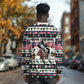 Liberia Christmas On You Long Sleeve Shirt Old Man Bayka - Pygmy Hippo - Liberia Map Djembe Drum