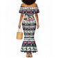 Liberia Christmas On You Mermaid Dress Old Man Bayka - Pygmy Hippo - Liberia Map Djembe Drum