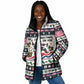 Liberia Christmas On You Padded Jacket Old Man Bayka - Pygmy Hippo - Liberia Map Djembe Drum