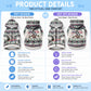 Liberia Christmas On You Pet Hoodie Old Man Bayka - Pygmy Hippo - Liberia Map Djembe Drum