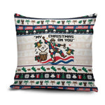 Liberia Christmas On You Pillow Cover Old Man Bayka - Pygmy Hippo - Liberia Map Djembe Drum