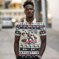 Liberia Christmas On You Polo Shirt Old Man Bayka - Pygmy Hippo - Liberia Map Djembe Drum