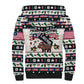 Liberia Christmas On You Sherpa Hoodie Old Man Bayka - Pygmy Hippo - Liberia Map Djembe Drum