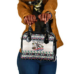 Liberia Christmas On You Shoulder Handbag Old Man Bayka - Pygmy Hippo - Liberia Map Djembe Drum