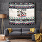 Liberia Christmas On You Tapestry Old Man Bayka - Pygmy Hippo - Liberia Map Djembe Drum