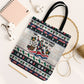 Liberia Christmas On You Tote Bag Old Man Bayka - Pygmy Hippo - Liberia Map Djembe Drum