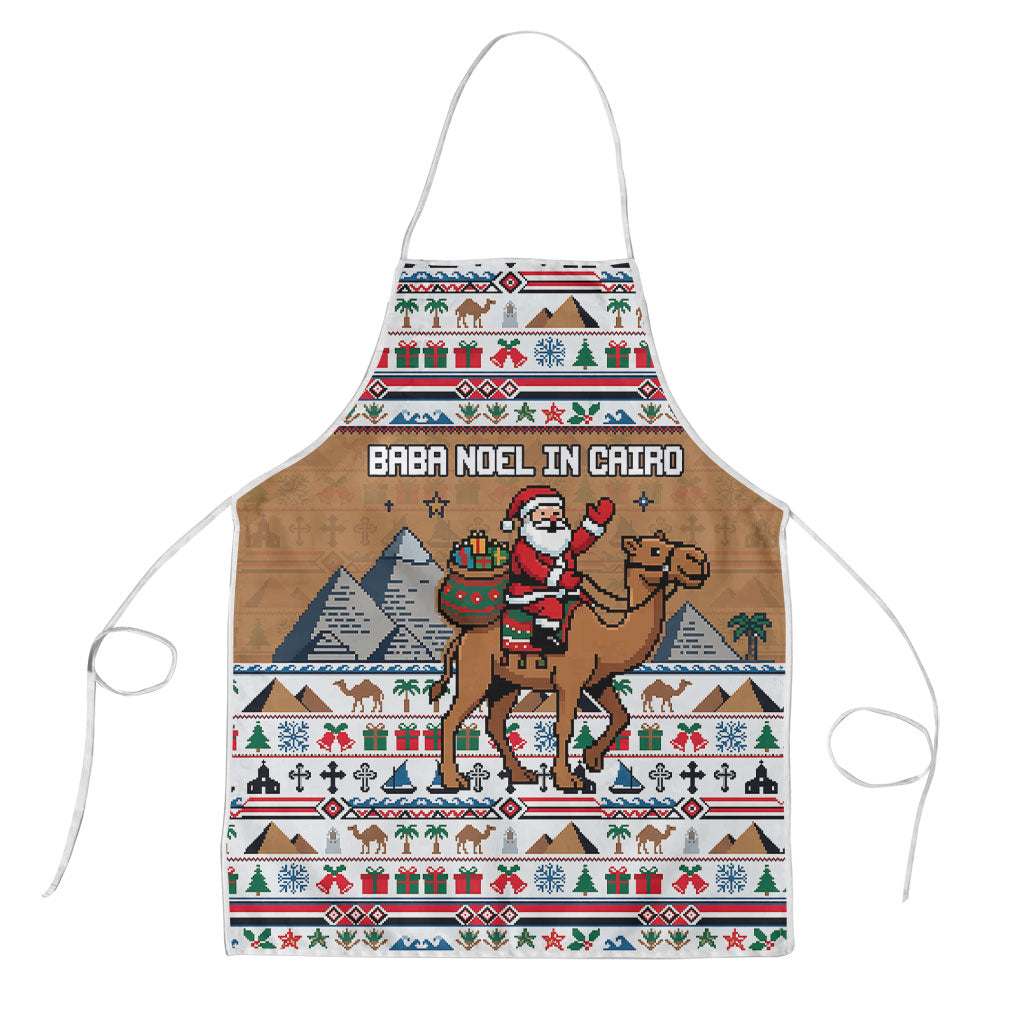 Egypt Christmas Baba Noel In Cairo Apron Santa On Camel Pyramids Coptic Church