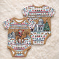 Egypt Christmas Baba Noel In Cairo Baby Onesie Santa On Camel Pyramids Coptic Church