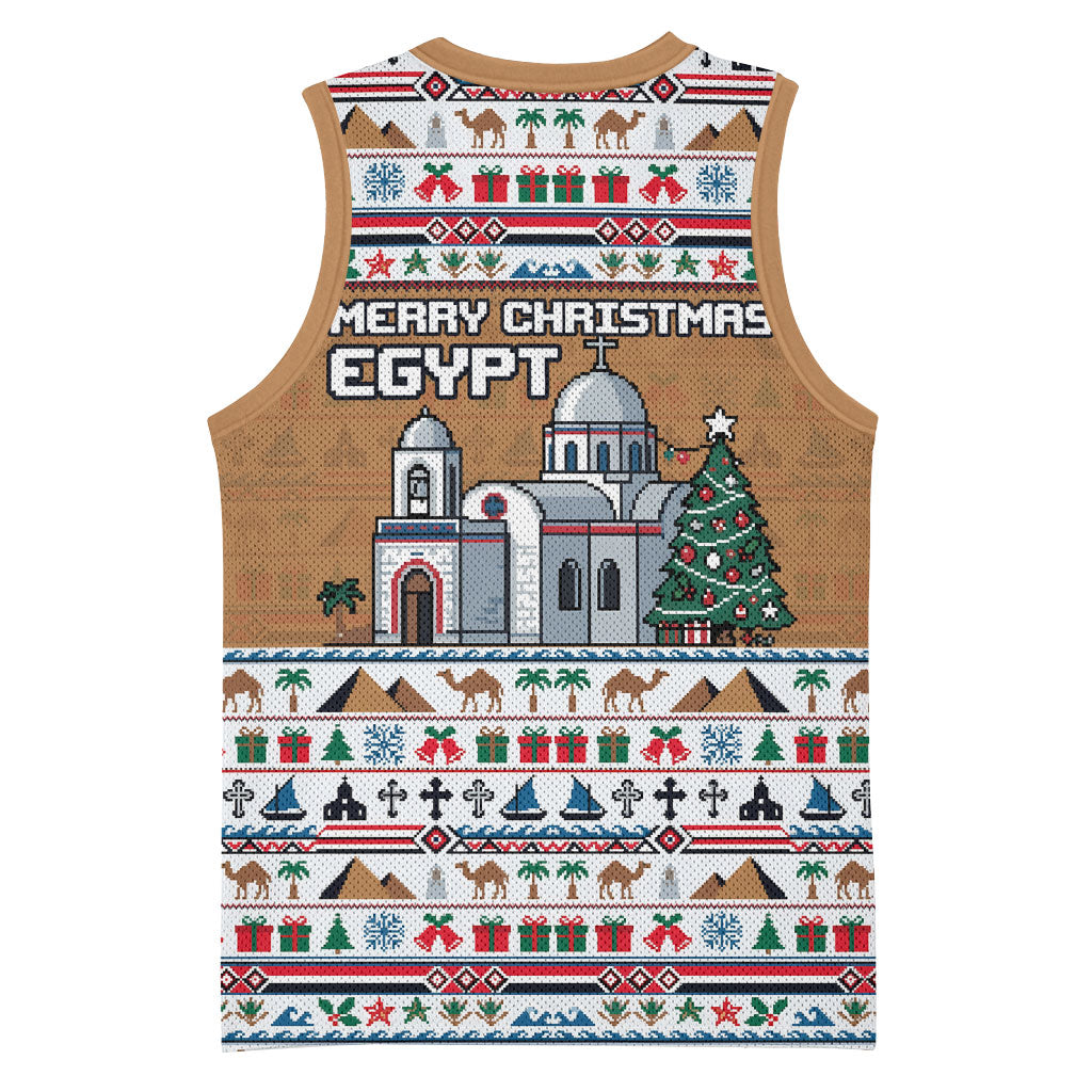 Egypt Christmas Baba Noel In Cairo Basketball Jersey Santa On Camel Pyramids Coptic Church