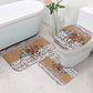 Egypt Christmas Baba Noel In Cairo Bathroom Set Santa On Camel Pyramids Coptic Church