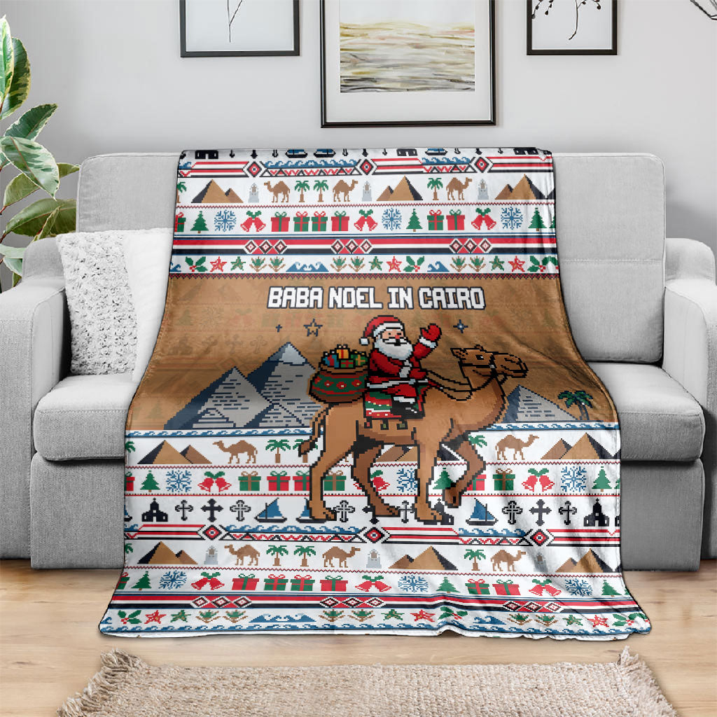 Egypt Christmas Baba Noel In Cairo Blanket Santa On Camel Pyramids Coptic Church