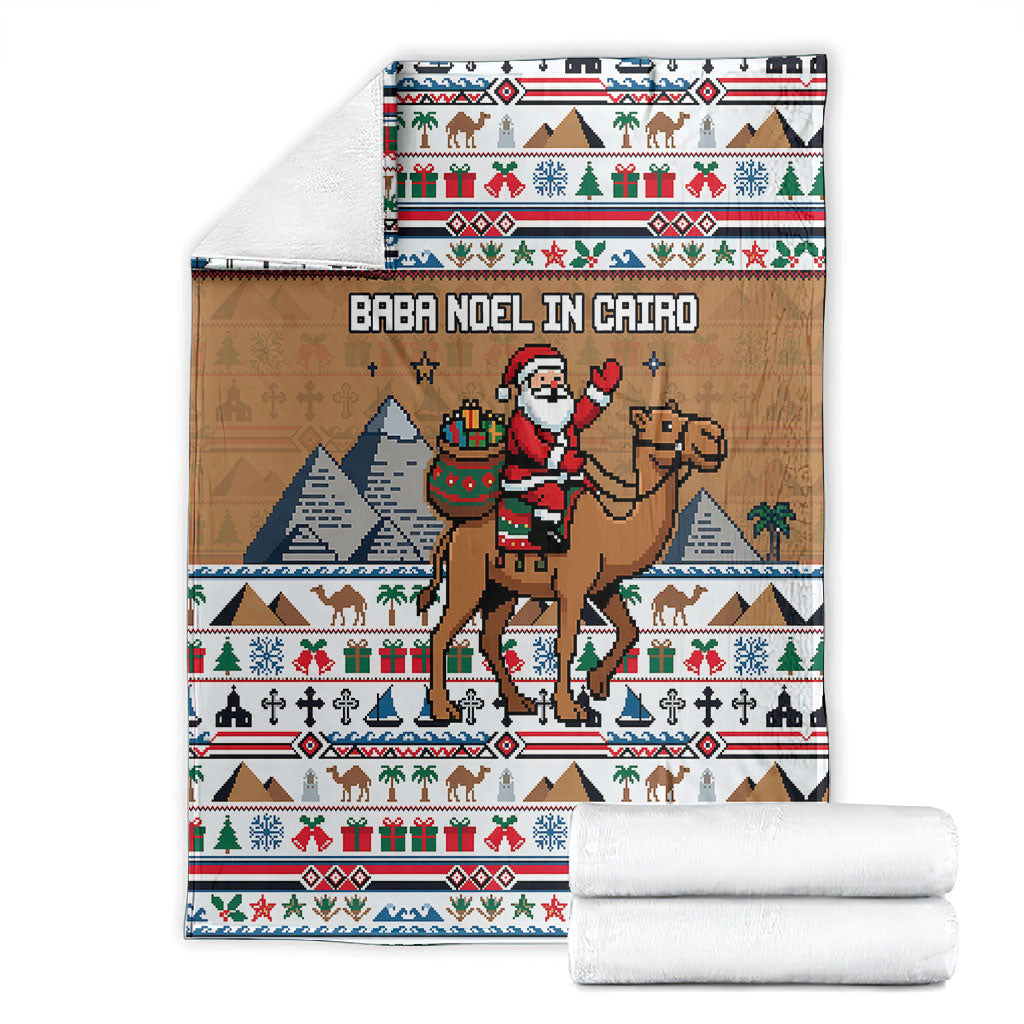 Egypt Christmas Baba Noel In Cairo Blanket Santa On Camel Pyramids Coptic Church
