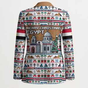 Egypt Christmas Baba Noel In Cairo Blazer Santa On Camel Pyramids Coptic Church