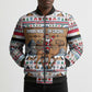 Egypt Christmas Baba Noel In Cairo Bomber Puffer Jacket Santa On Camel Pyramids Coptic Church