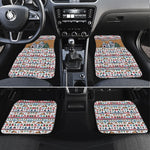 Egypt Christmas Baba Noel In Cairo Car Mats Santa On Camel Pyramids Coptic Church
