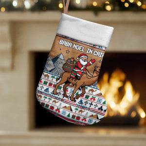 Egypt Christmas Baba Noel In Cairo Christmas Stocking Santa On Camel Pyramids Coptic Church