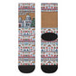Egypt Christmas Baba Noel In Cairo Crew Socks Santa On Camel Pyramids Coptic Church