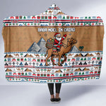 Egypt Christmas Baba Noel In Cairo Hooded Blanket Santa On Camel Pyramids Coptic Church