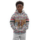 Egypt Christmas Baba Noel In Cairo Kid Hoodie Santa On Camel Pyramids Coptic Church