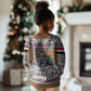 Egypt Christmas Baba Noel In Cairo Kid Ugly Christmas Sweater Santa On Camel Pyramids Coptic Church