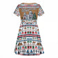 Egypt Christmas Baba Noel In Cairo Kid Short Sleeve Dress Santa On Camel Pyramids Coptic Church