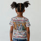 Egypt Christmas Baba Noel In Cairo Kid T shirt Santa On Camel Pyramids Coptic Church