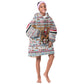 Egypt Christmas Baba Noel In Cairo Kid Wearable Blanket Hoodie Santa On Camel Pyramids Coptic Church