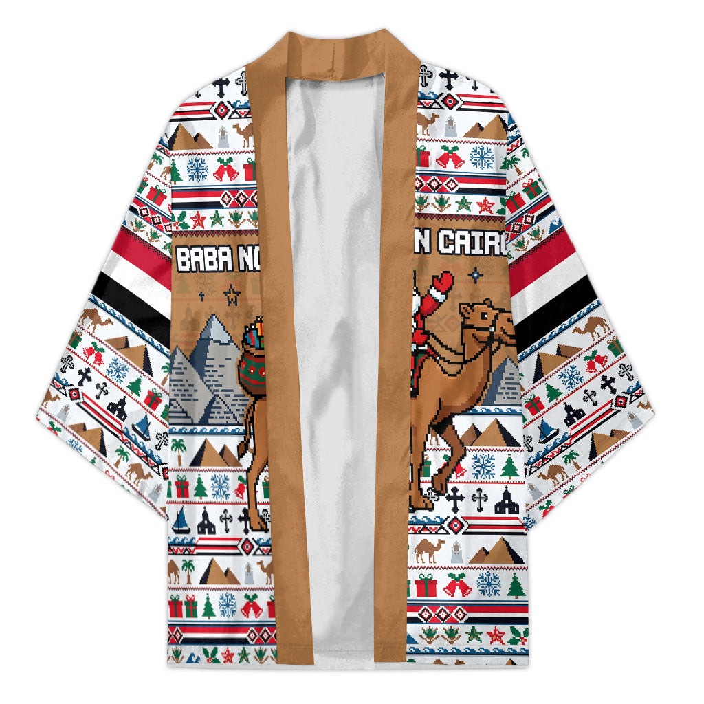 Egypt Christmas Baba Noel In Cairo Kimono Santa On Camel Pyramids Coptic Church