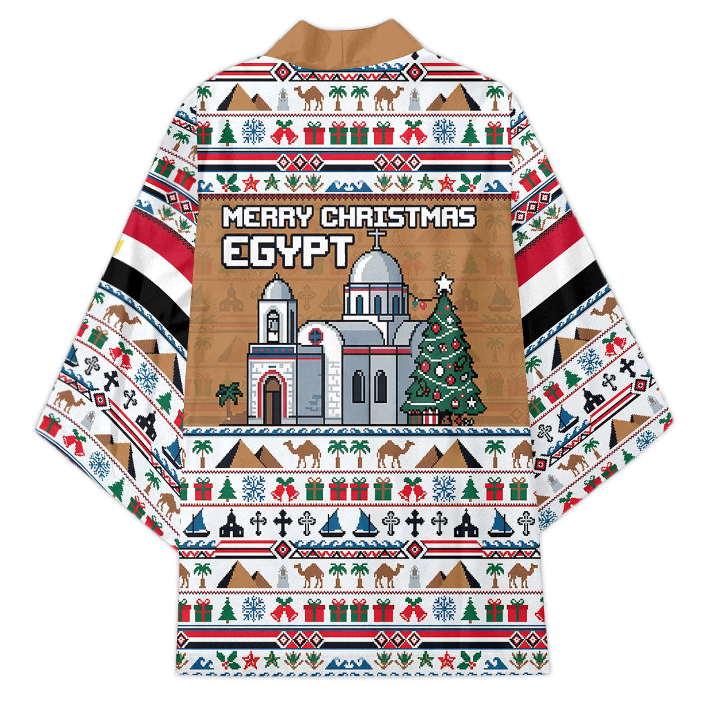 Egypt Christmas Baba Noel In Cairo Kimono Santa On Camel Pyramids Coptic Church
